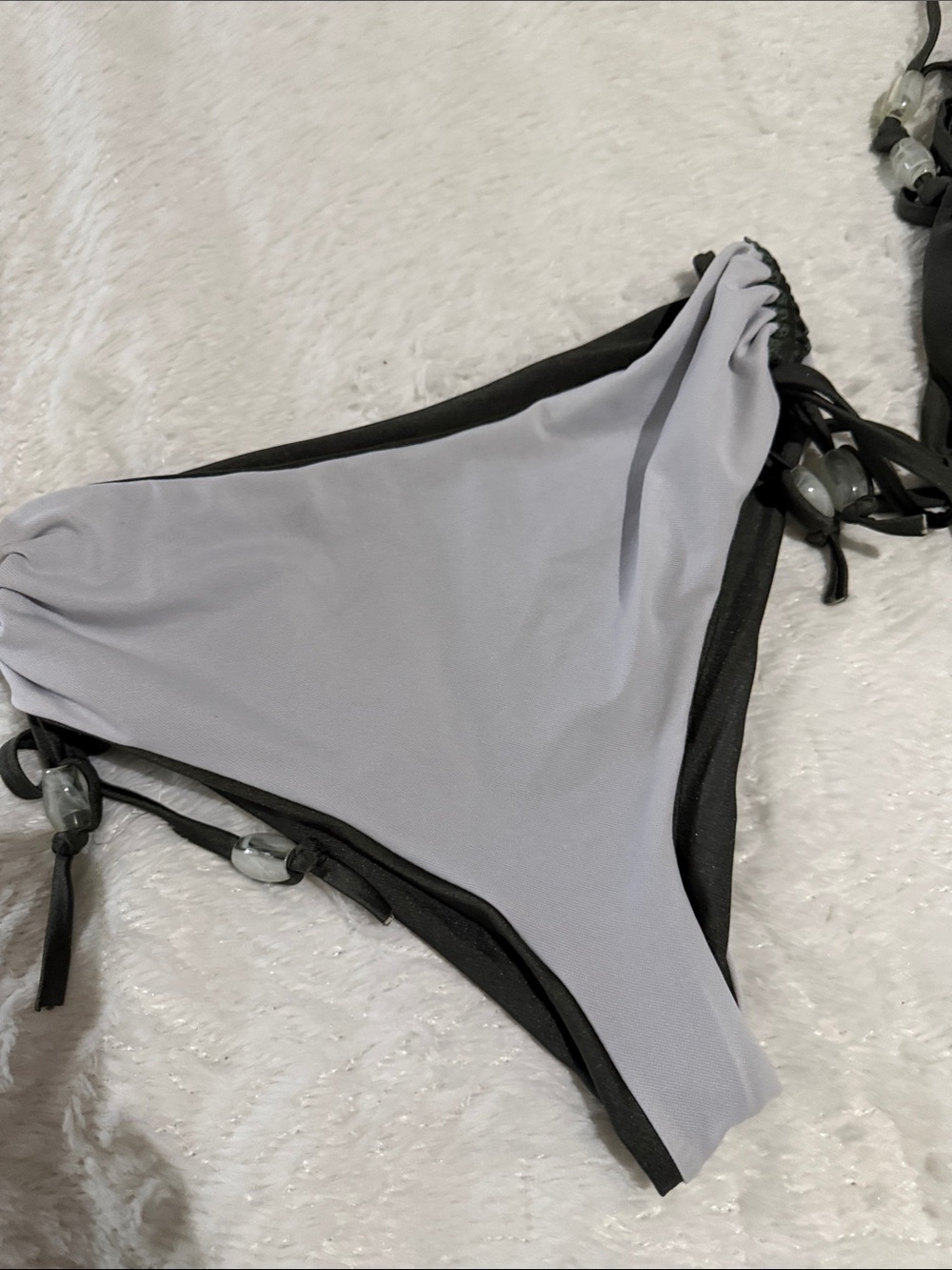 Beaded Triangle Bikini Set - Picture 4 of 6